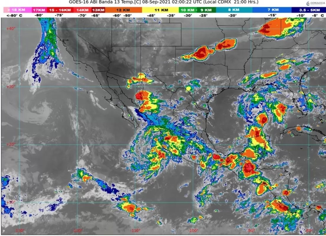 Alertan por nueva tormenta tropical en el Pacífico; Se llamaría \"Olaf\"
