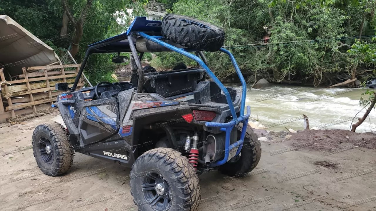 ¡tras persecución, policías lograron recuperar un rzr!