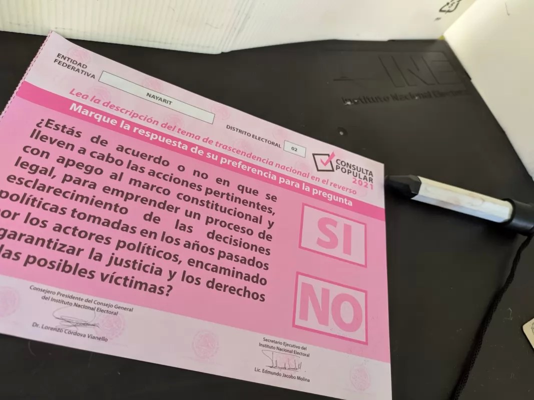 Culpan al INE por la baja participación en la consulta popular