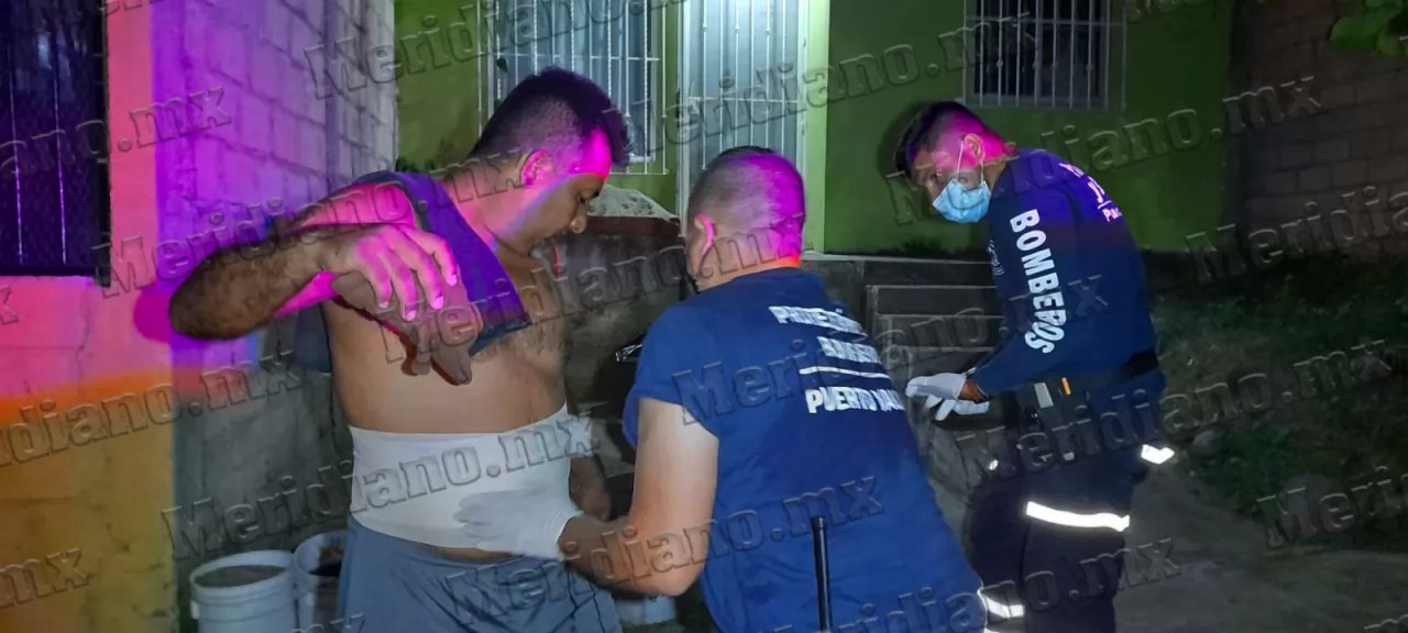 ¡fue navajeado por su concuño!