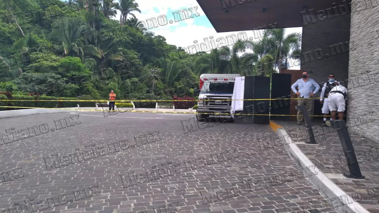 ¡murió turista extranjero!