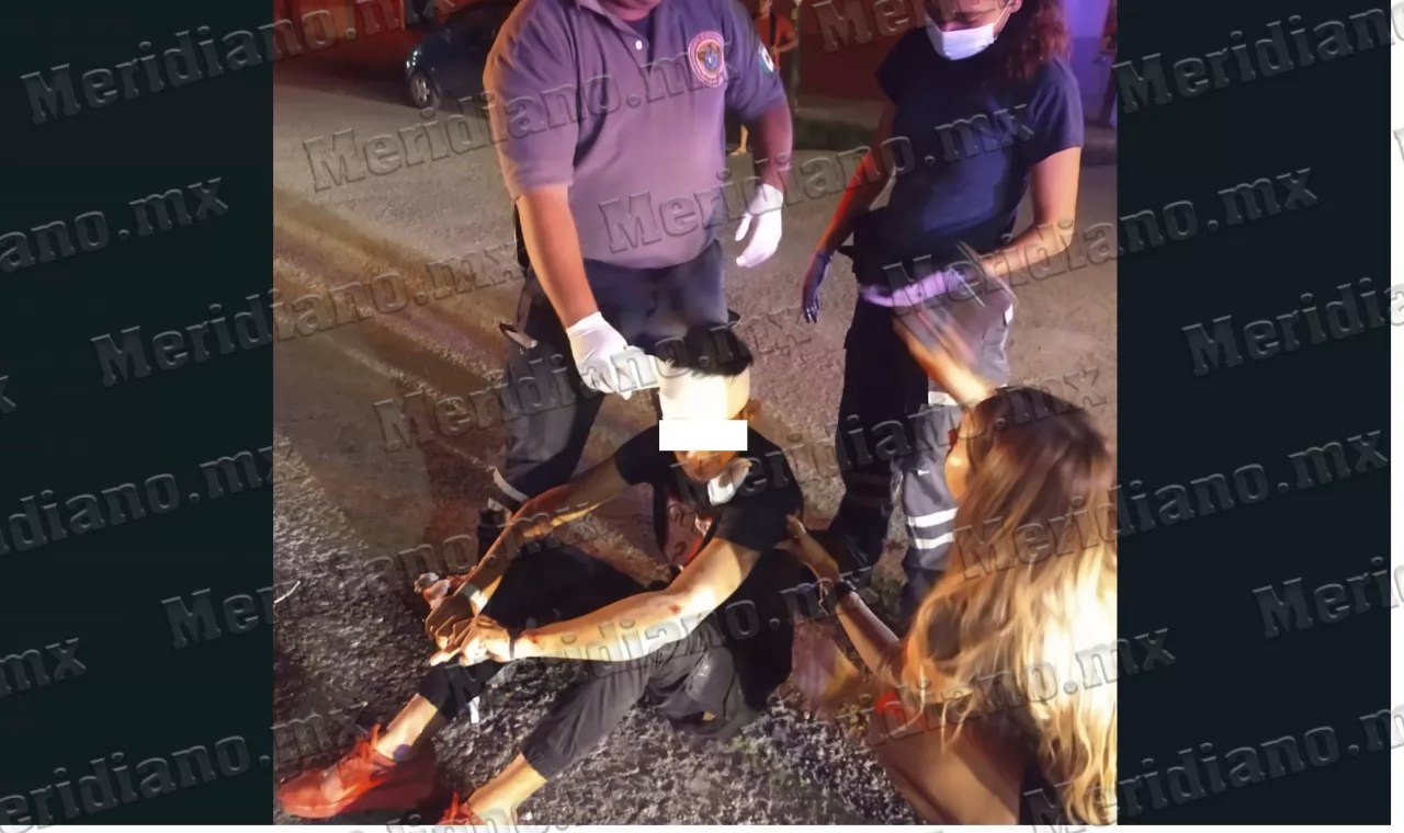 Derrapa motociclista en colonia del Toro