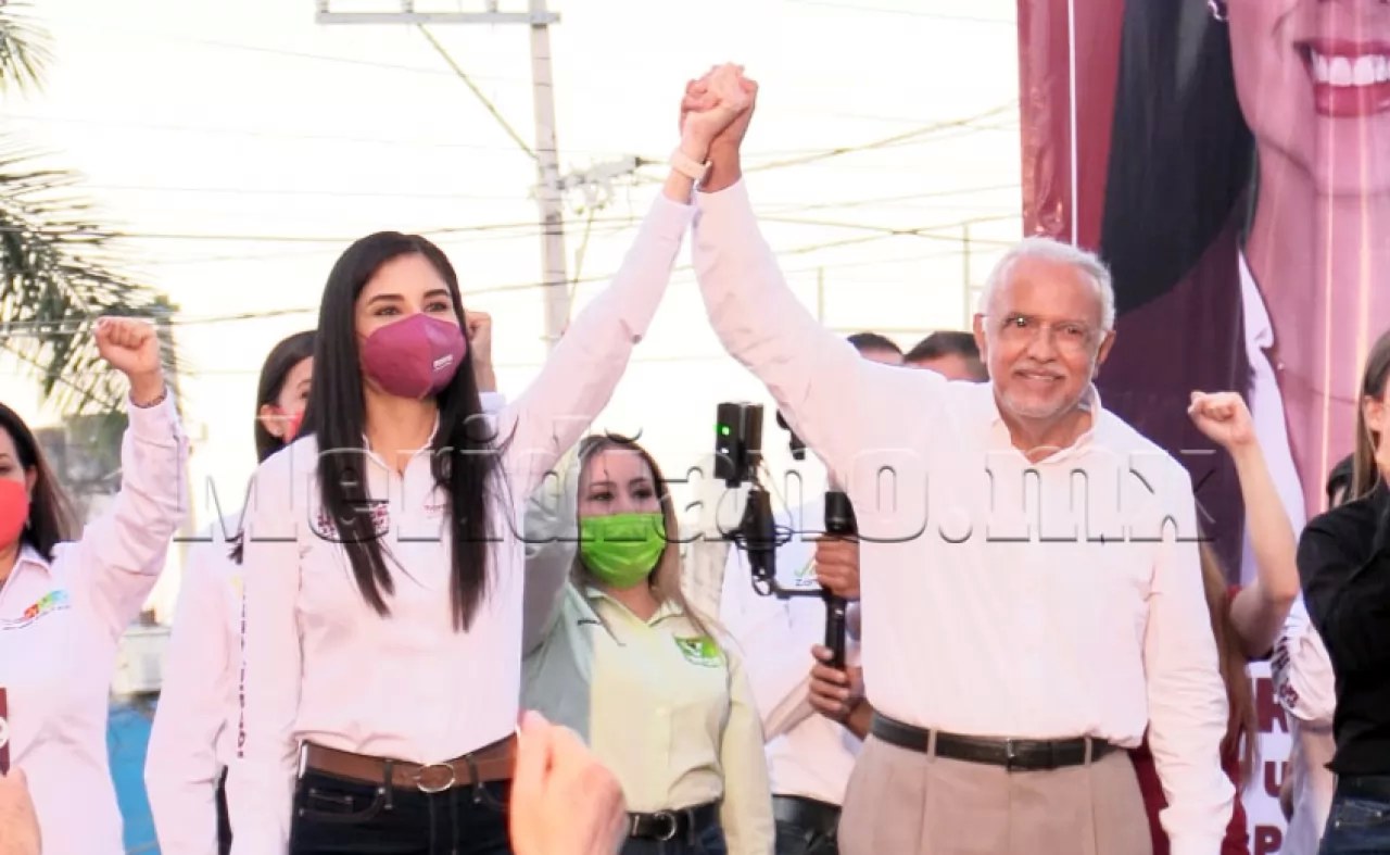 Geraldine Ponce cerrará campaña este martes en la Explanada de la Feria