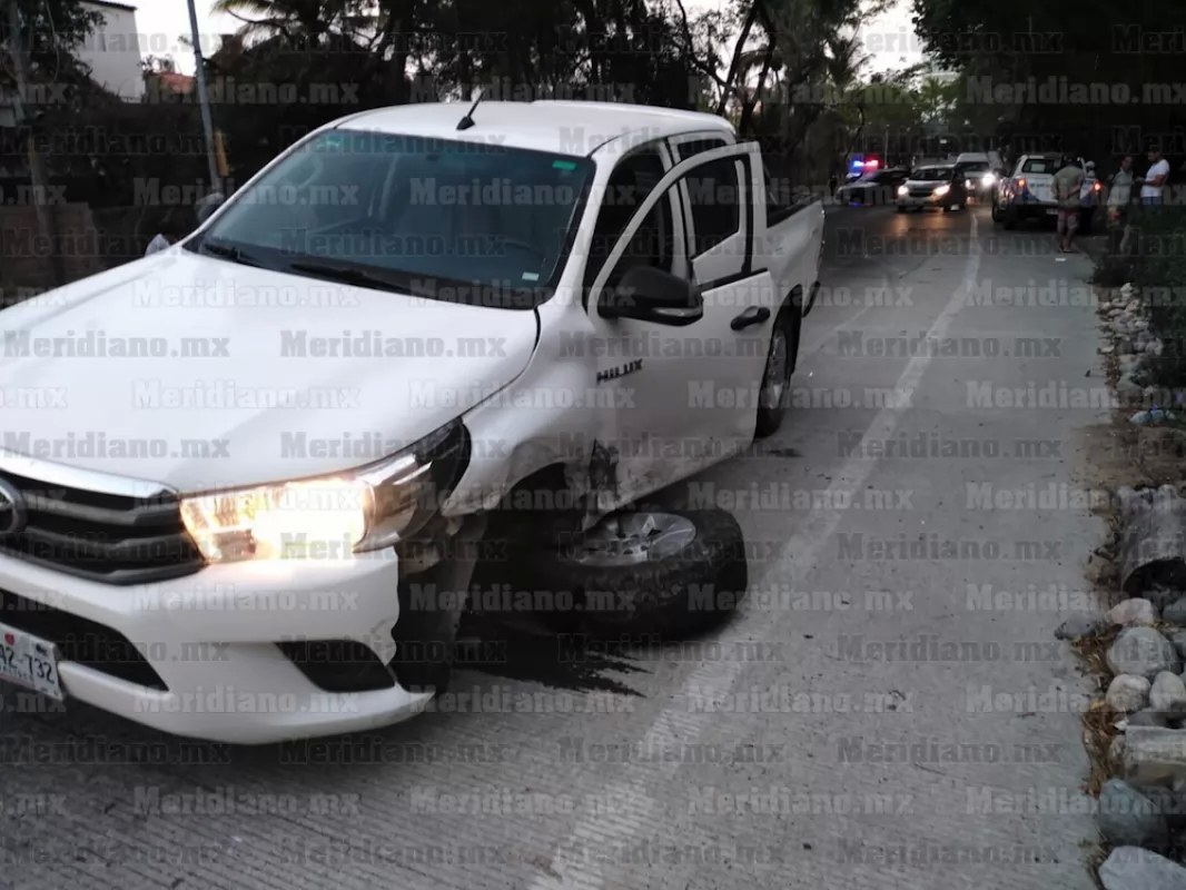 ¡se registra encontronazo!