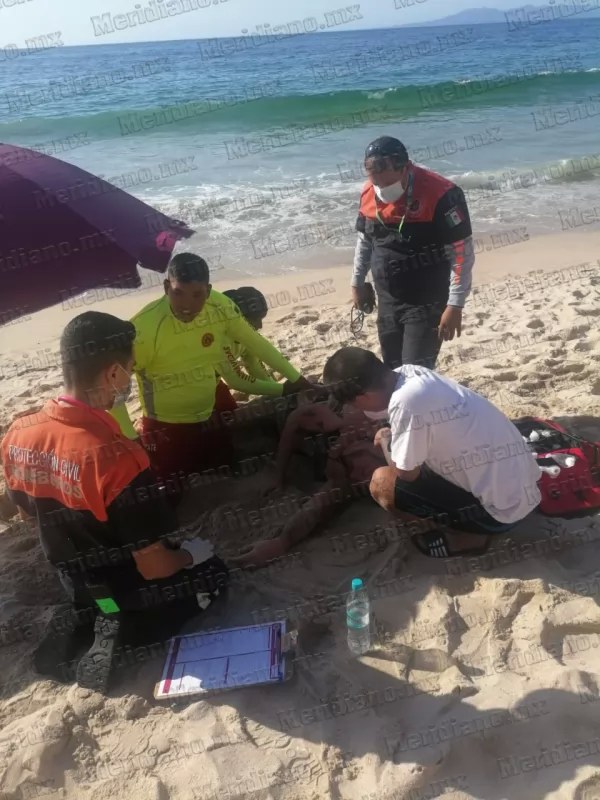 ¡se ahogaba canadiense!