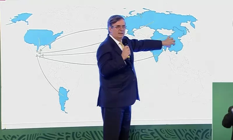Ebrard visitará países asiáticos para revisar acuerdos de vacunas contra Covid-19