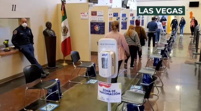 Avanza vacunación a connacionales en Estados Unidos y Canadá