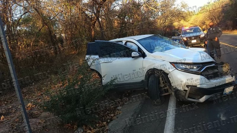 ¡chocaron de frente por la carretera 544!