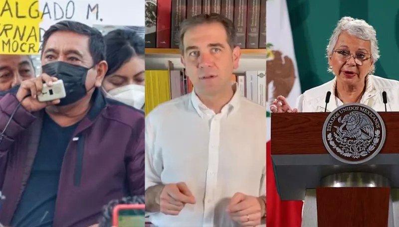 Félix Salgado amenaza al INE; Córdova responde y Segob interviene