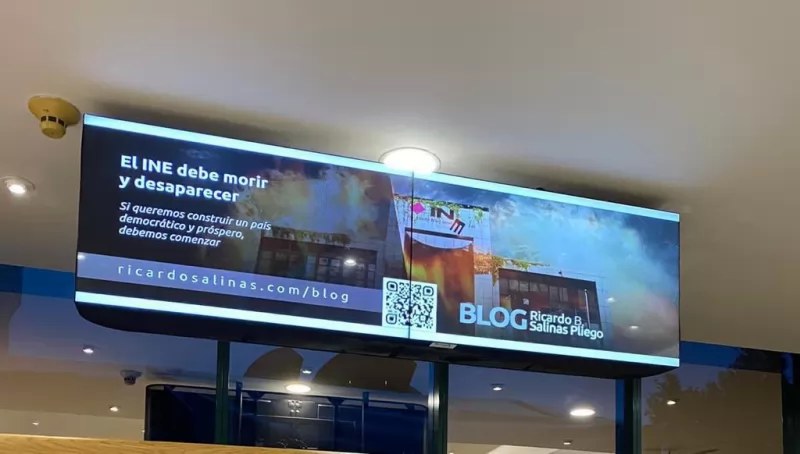 \"INE debe morir y desaparecer\": Promocional de Salinas Pliego causa controversia