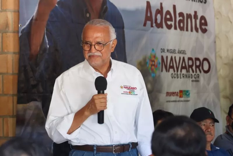 Vamos a construir una nueva historia en Nayarit: Navarro Quintero