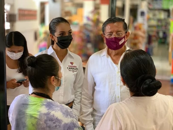 El apoyo en los mercados es para el Profe Michel