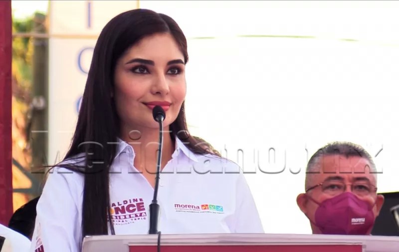 ¡Adiós a los Aviadores!: Promete Geraldine Ponce en arranque de campaña