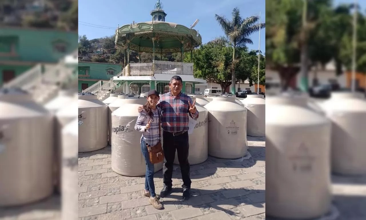 Jorge \"Fugio\" Ortiz y la Maestra Eloisa López se unen por San Blas