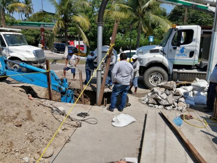 Seapal Realiza Obras Para Mejorar Servicios en El Pitillal