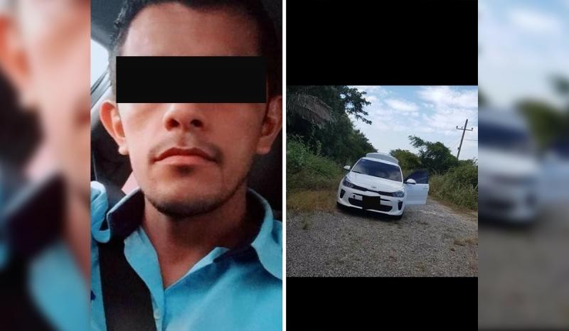 Atrapan a presunto criminal. Traía el auto de un chofer de uber asesinado