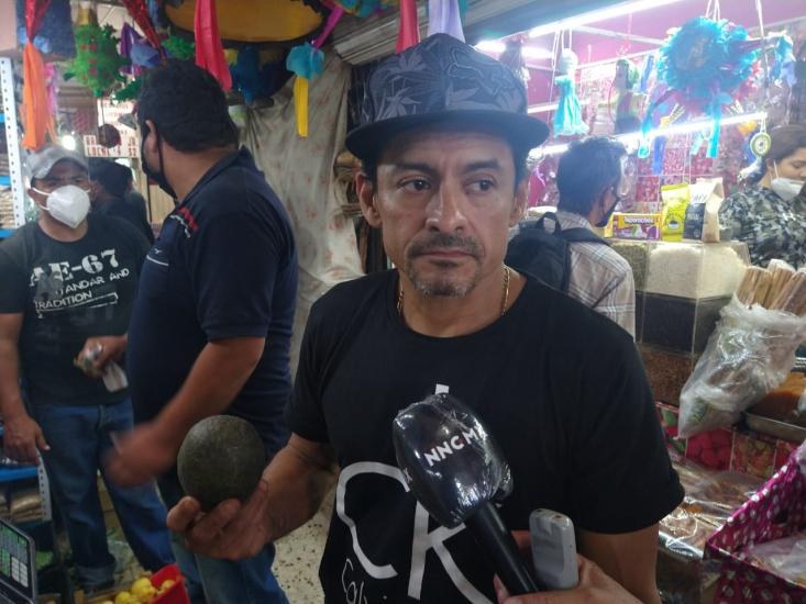 Tepic. Incrementan precios de frutas y verduras; Locatarios lamentan menos consumo