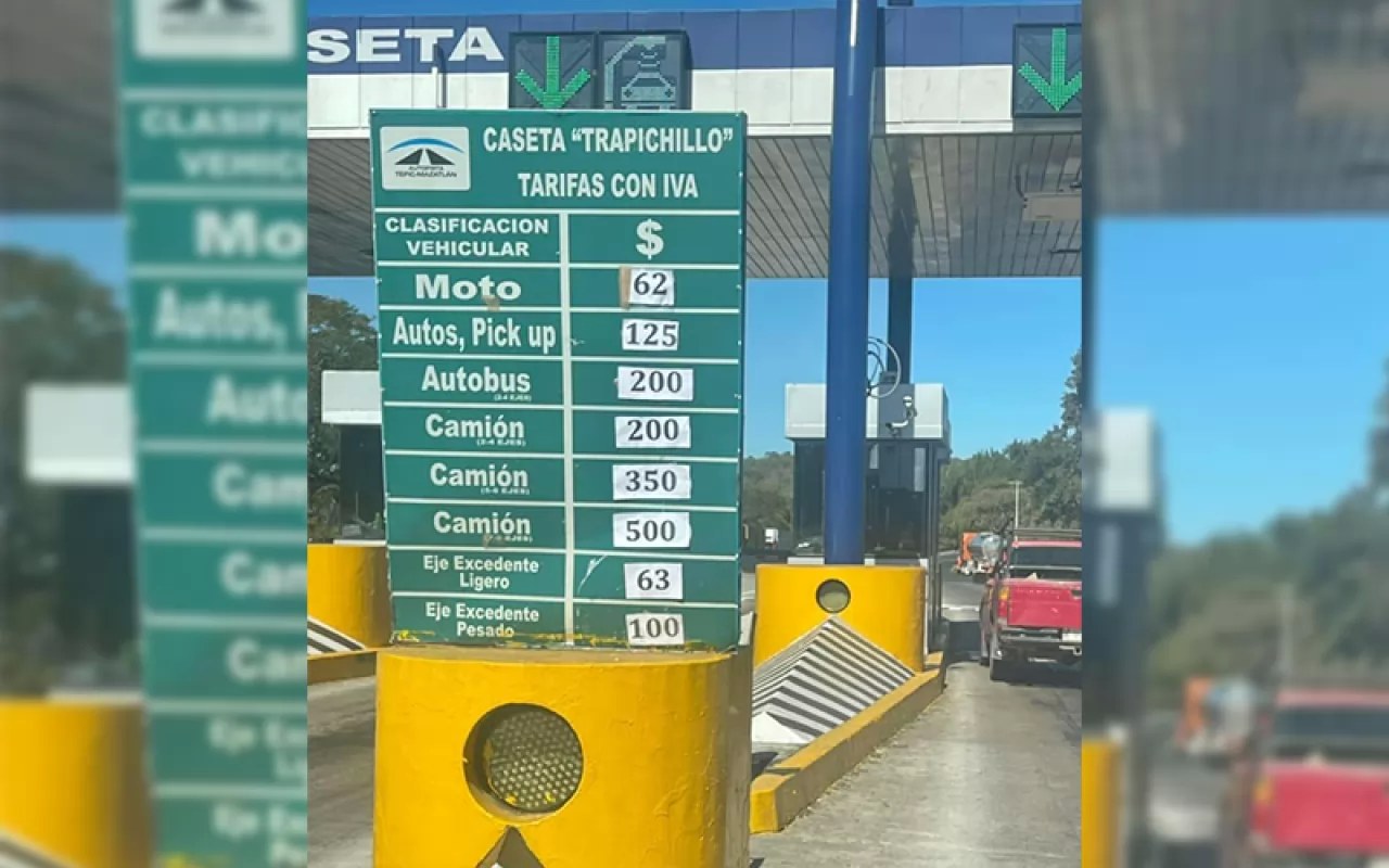 Nuevos precios de casetas en la carretera Tepic-Guadalajara