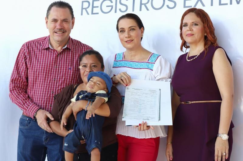 Inicia Campaña de Registros de Nacimiento Extemporáneos