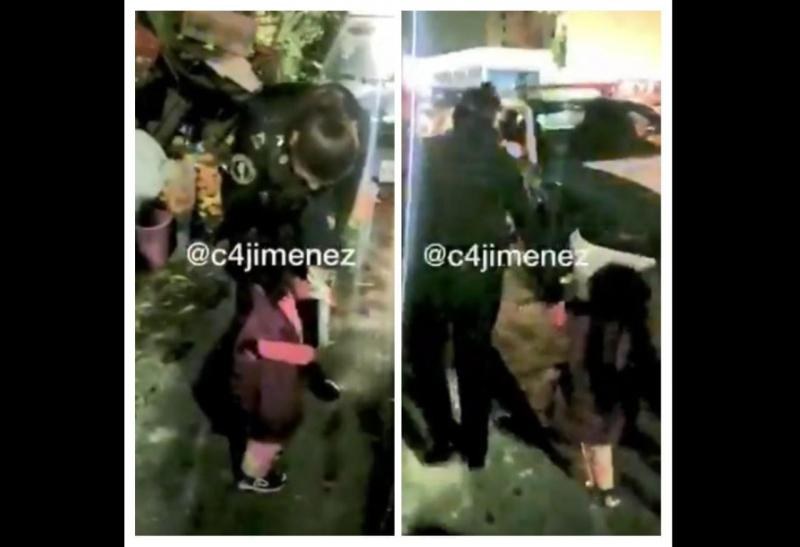 Abandonan a niña de tres años en la Ciudad de México