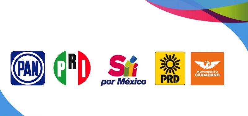 PAN, PRI, PRD y MC se suman a la agenda de \"Sí Por México\"