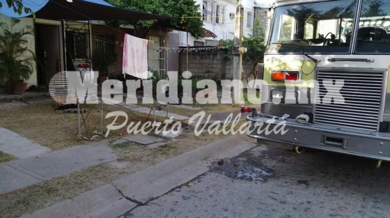 Fuga de gas genera… ¡flamazo en los portales!