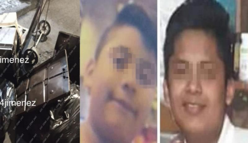 Trasladaba en “diablito” restos de dos menores