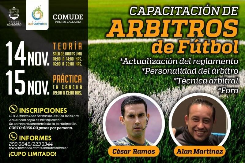 Realiza Comude Capacitación Para Arbitros de Este Deporte