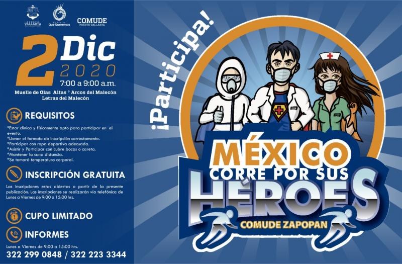 Organizan Carrera en homenaje a los Trabajadores de la Salud