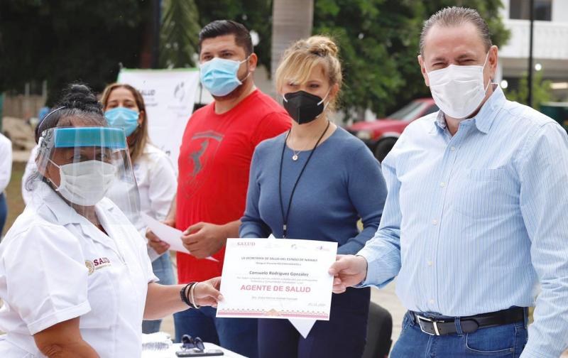 Recibe Higuera Blanca certificación como \"Comunidad Promotora de la Salud\"