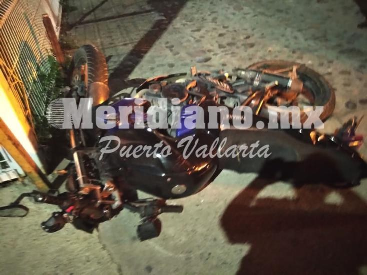 En parque las palmas…  ¡atropellan a motociclista!