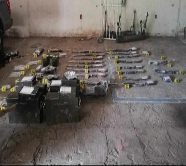 En casimiro castillo…  ¡fgr asegura armamento!