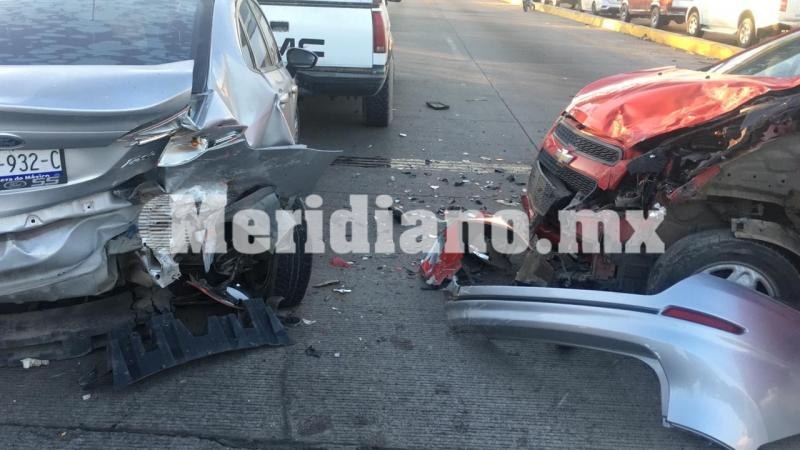 En el puente marlin… ¡aparatosa carambola!