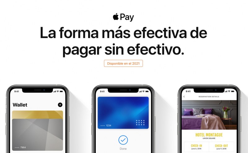 Apple Pay estará disponible en México en 2021