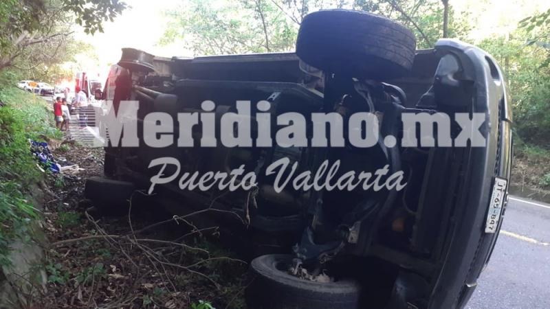 Vecinos de san rafael de los morenos…  ¡lesionados en volcadura!