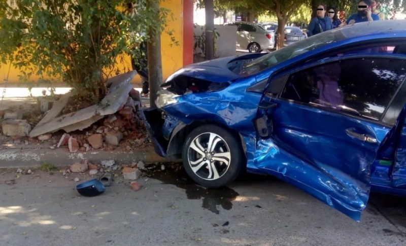 Una persona lesionada es el resultado de choque en centro de Guasave