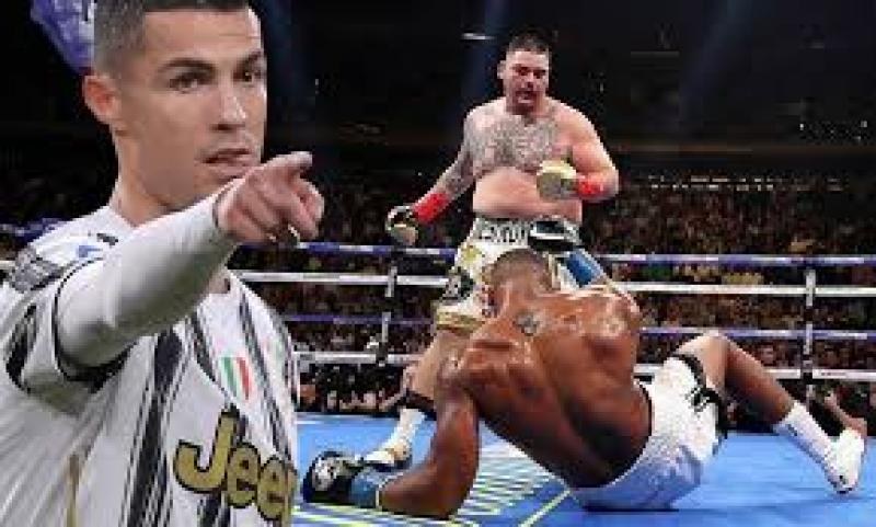 Cristiano Ronaldo defendió a Andy Ruiz múltiples tras burlas por su físico