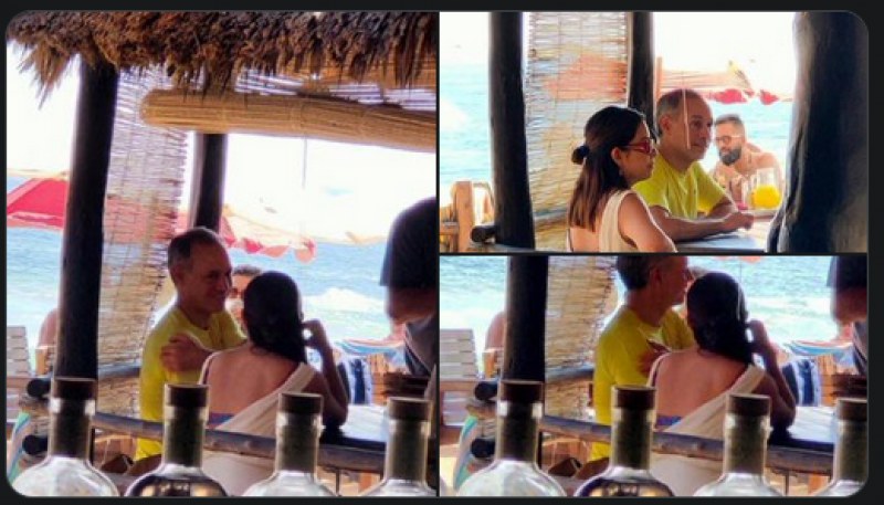 Hugo López-Gatell captado en playa nudista sin medidas sanitarias