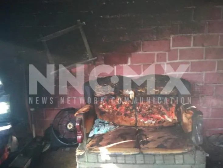 Incendio consume casa de la delegación \"las juntas\"