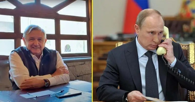 Vía telefónica AMLO acuerda pronto acceso a vacuna Sputnik V con Putin
