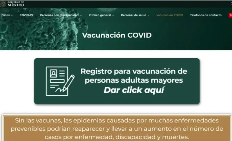 Sobredemanda de registros colapsó página de vacunación para adultos mayores: Salud