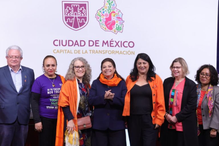 clara brugada presenta blindaje violeta reforma integral contra violencia de género en cdmx