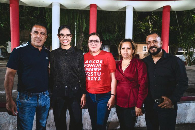 Anuncia Geraldine instalación de 300 nuevas luminarias en San Cayetano